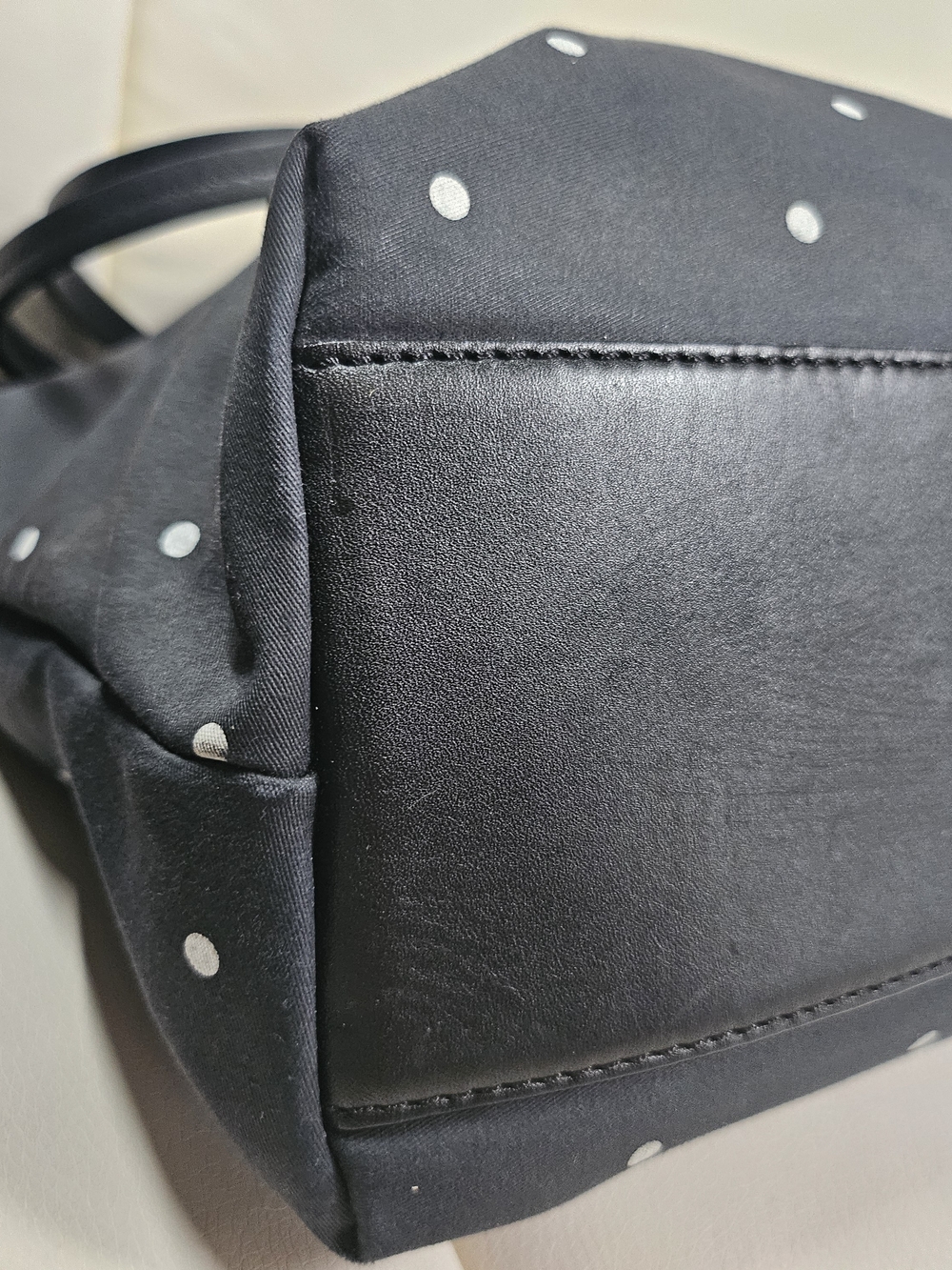 Kate Spade Black Polka Dot Tote Bag - Picture 3 of 14